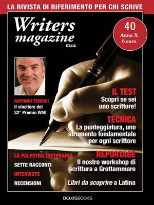 cover image of Writers Magazine Italia 40